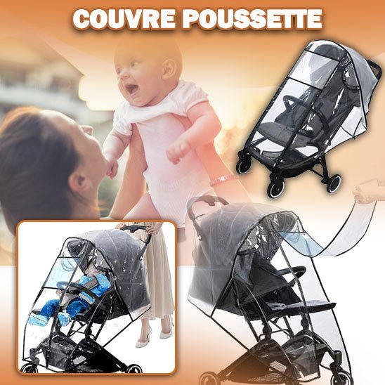 Housse de pluie de poussette |BabyProtec™ - Bébé..Ôke - Oui