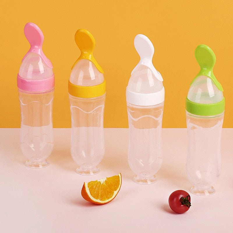 Biberon avec cuillère pour nouveau-né | EasyBottle™ - Bébé... ÔKe-Oui