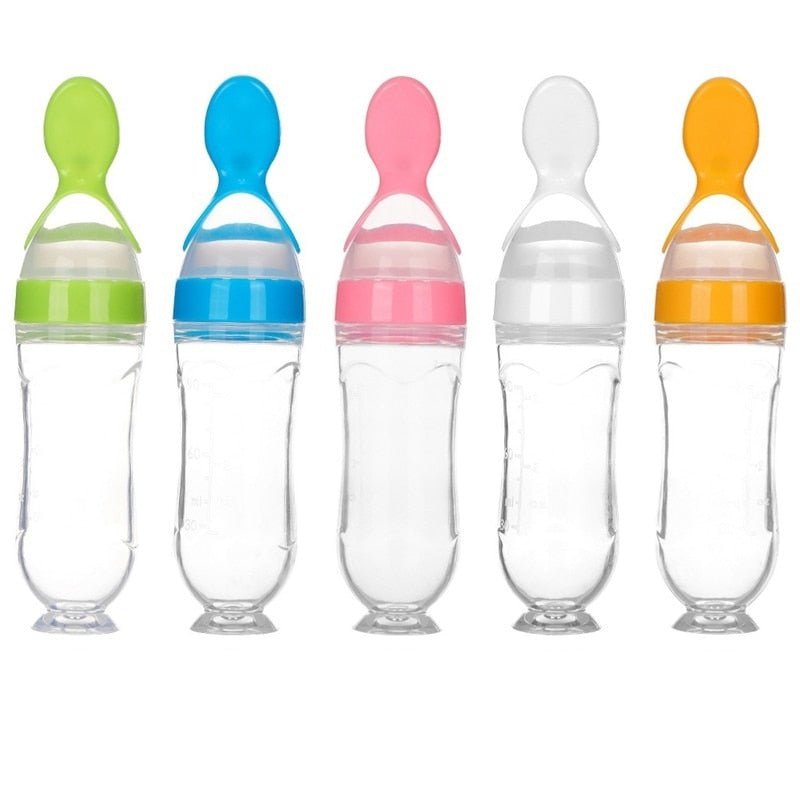 Biberon avec cuillère pour nouveau-né | EasyBottle™ - Bébé... ÔKe-Oui